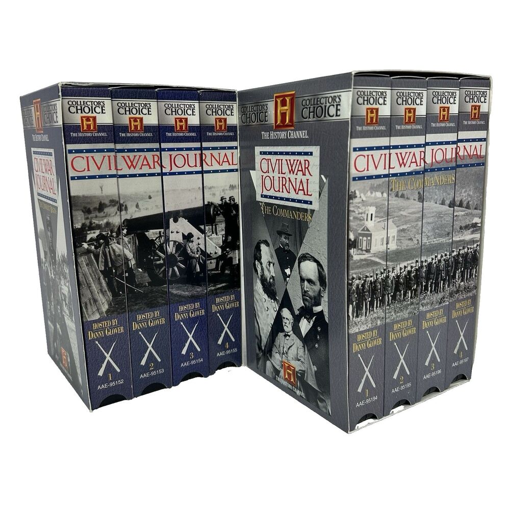 Civil War Journal The Conflict Begins Commanders VHS Set The History Channel